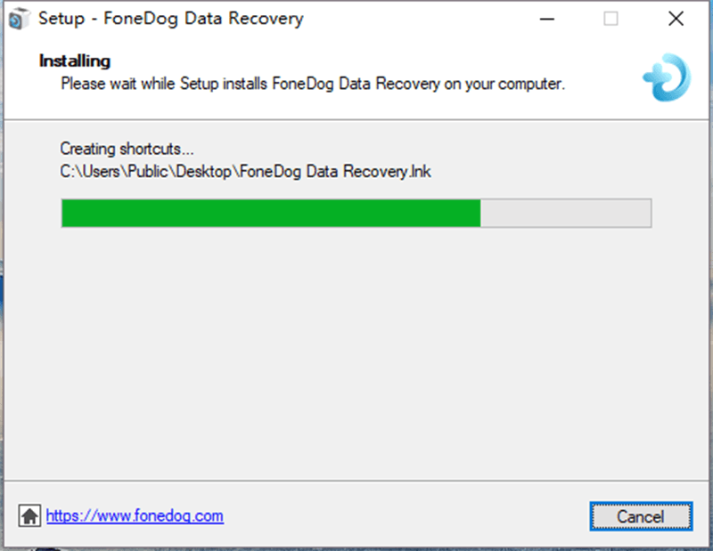 iBeesoft数据恢复的最佳替代方案：FoneDog数据恢复-安装