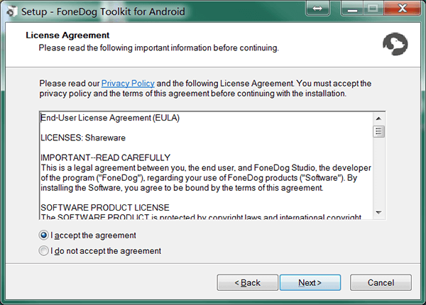 Android安装许可证聚合