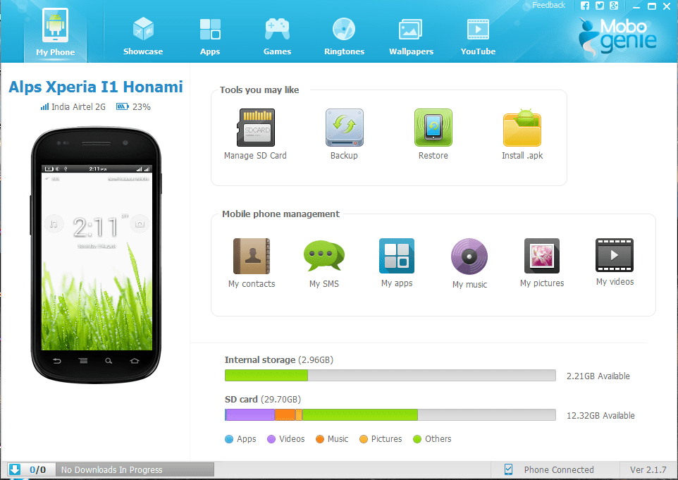 个人电脑Mobogenie的最佳Android备份软件