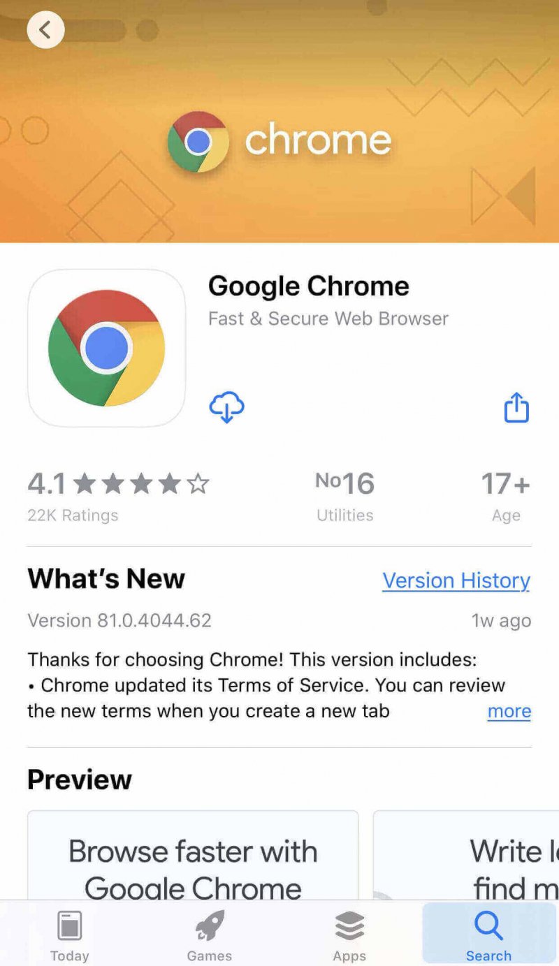 更新 Chrome 应用