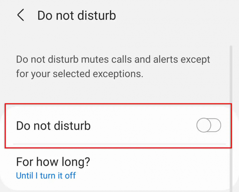 修复 WhatsApp 通知声音不起作用：确保您不处于“请勿打扰模式”
