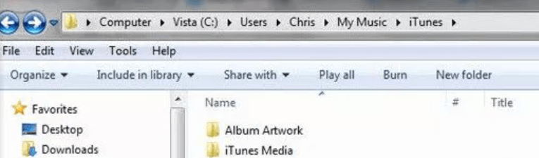 iTunes Media 文件夹在不同设备上的位置