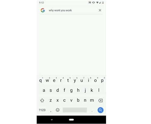 Google搜索无法在Android上运行