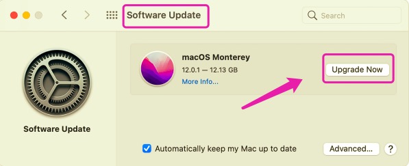 更新 macOS 以修复 iTunes 错误 13010