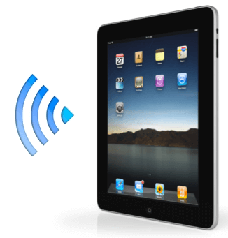 iPad 连接到 Wi-Fi 以与 iPhone 同步