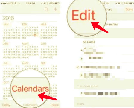 通过日历应用程序删除 iPhone 上订阅的日历事件