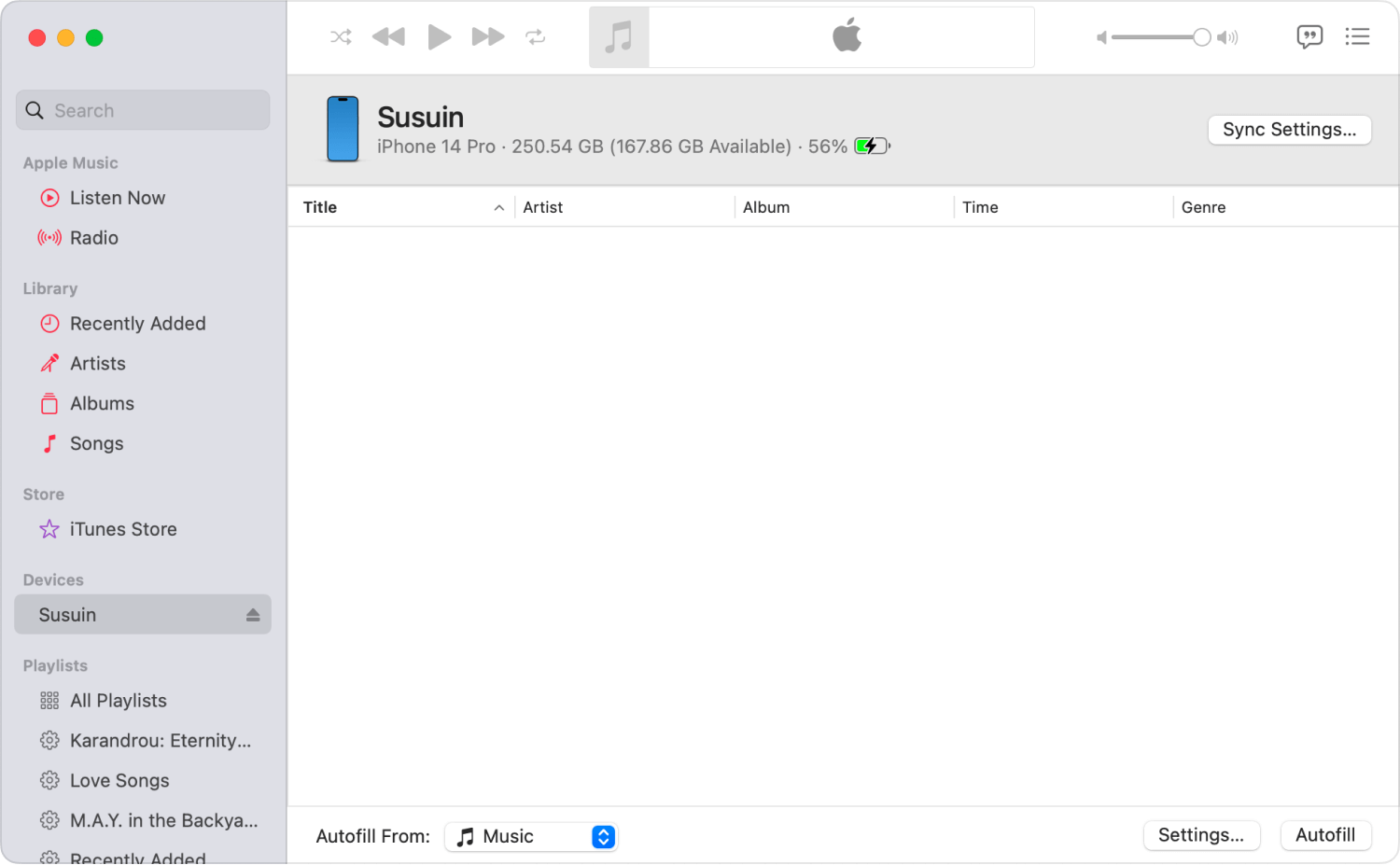 使用iTunes将文件从PC传输到iPhone