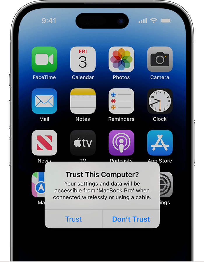 使用 iTunes 将 iPhone 音乐传输到 iPad - 连接您的设备