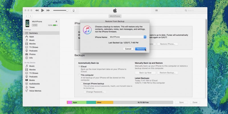 修复错误iTunes无法恢复iPhone，因为密码不正确