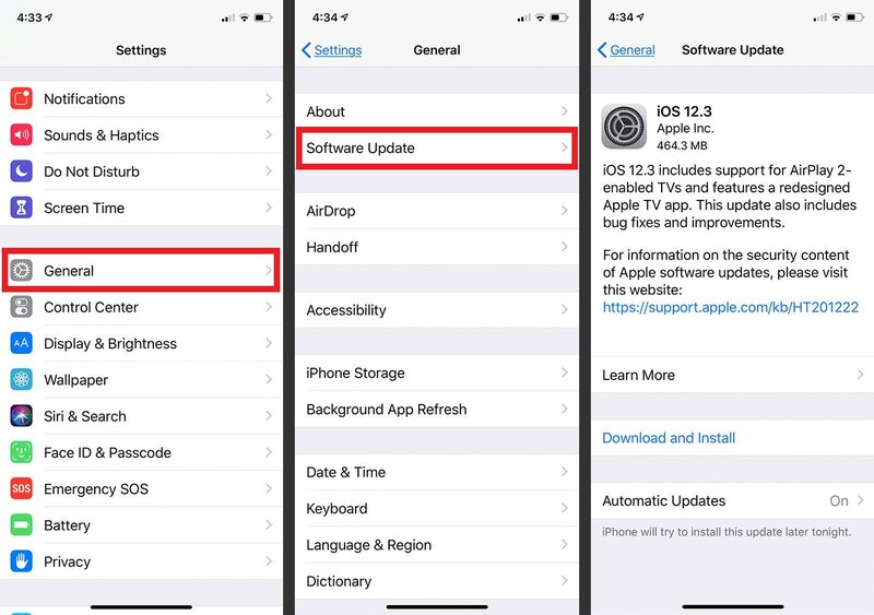 更新 iOS 以避免 iPhone 自动更改时区