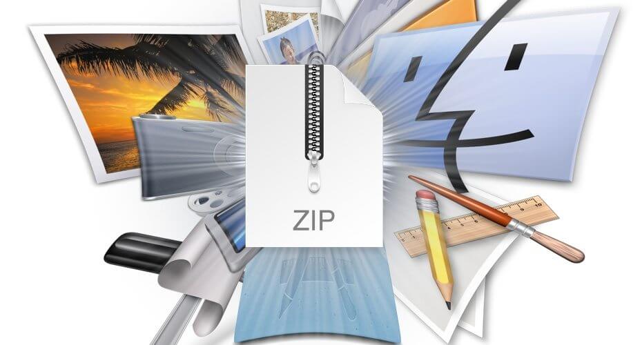 压缩文件夹Mac Zip