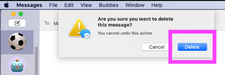 通过 Mac 永久删除 iPhone 上的已删除邮件