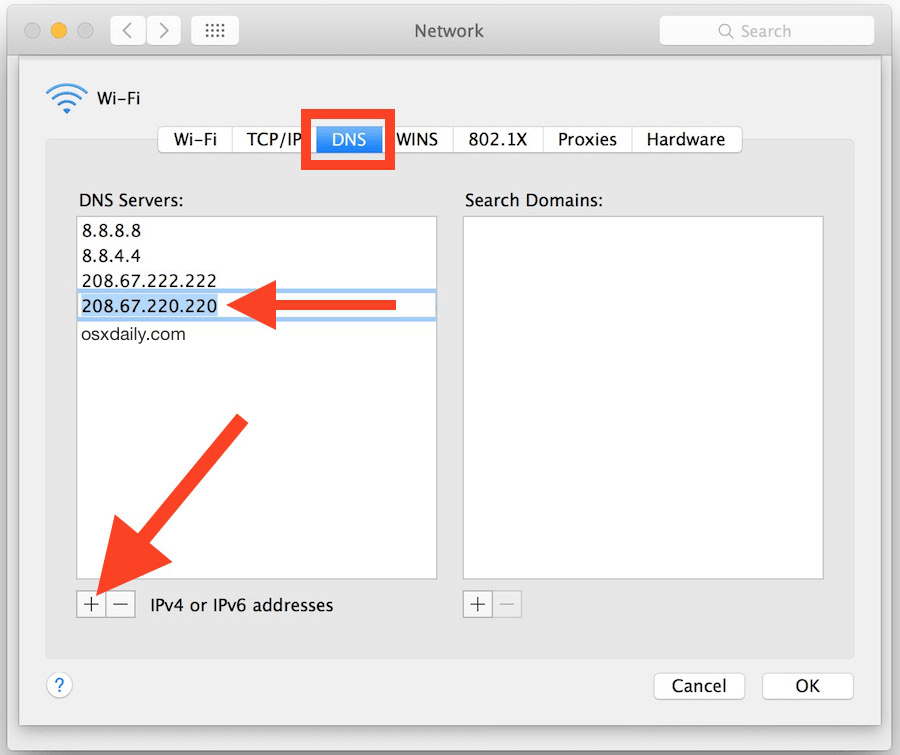 在 Mac Dns 上查找 Dns 服务器
