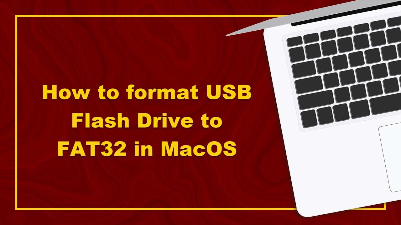 如何在Mac Fat32上格式化Usb