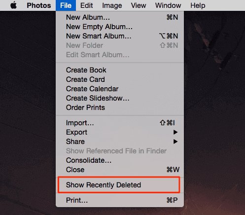 在 Mac 上使用 Finder 检索 iPhone 上已删除的照片