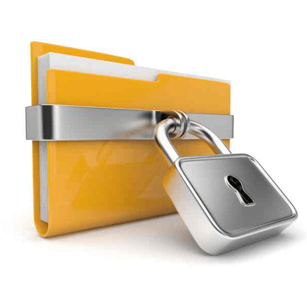 将密码放在文件夹Mac Lock上