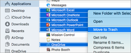 卸载Microsoft Office应用程序