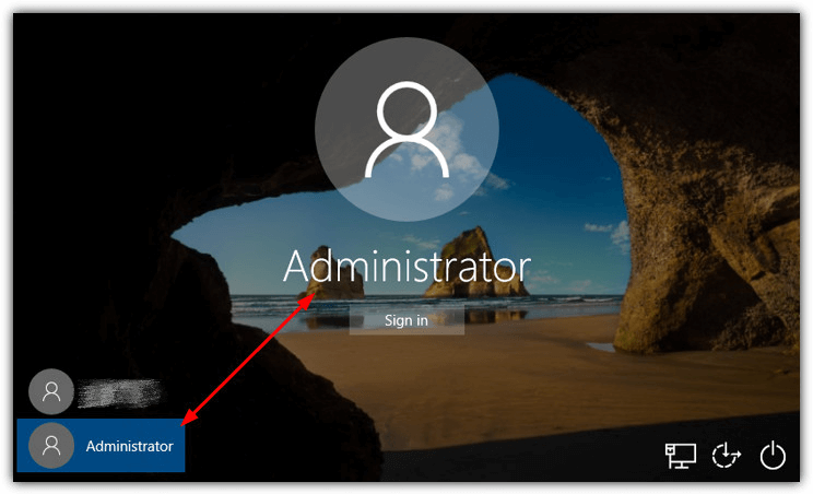以管理员身份登录以更改 Windows 10 中的显示语言