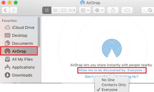 通过 AirDrop 将书籍从 iPhone 传输到计算机