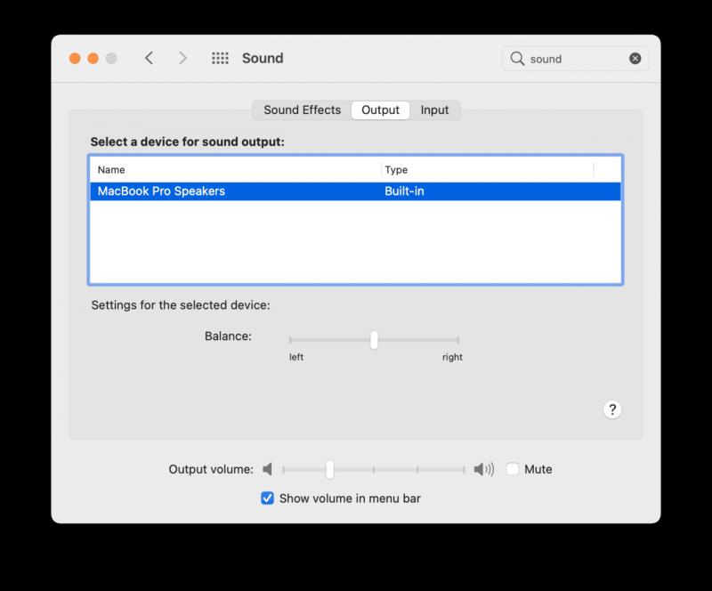 检查静音设置以修复 Chrome 没有声音 Mac