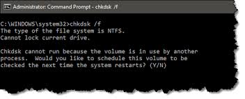 做 CHKDSK 进程修复 SD 卡是空白或已解决不支持的文件系统