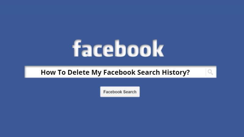 使用搜索字段清除Facebook搜索历史记录