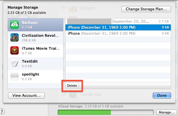 如何使用 Mac 删除 iPhone 备份