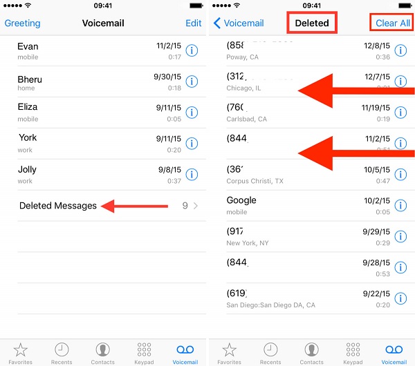 Verizon 用户在 iPhone 上删除语音邮件的方法