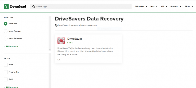 DriveSavers 数据恢复评论