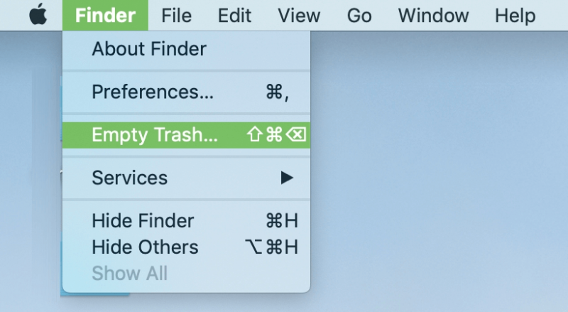 修复无法清空垃圾箱，因为磁盘已被强制清空