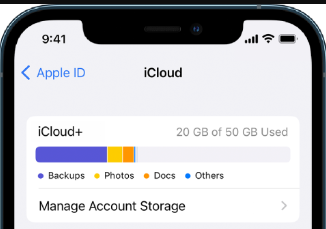 管理 iCloud 存储以修复 WhatsApp 备份卡在 0%