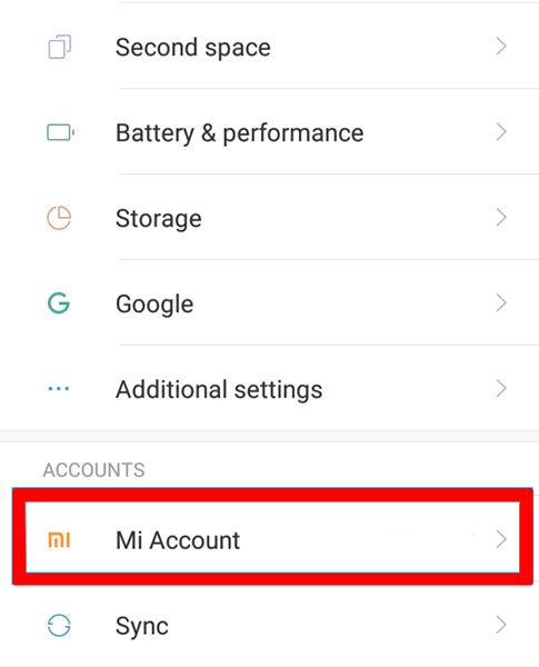 使用 Mi 帐户从 Android 恢复已删除的私人照片