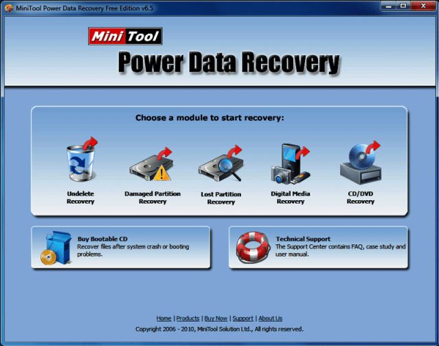 恢复删除软件MiniTool Power数据恢复