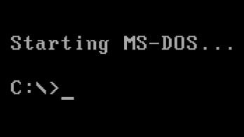 用于活动分区恢复的 MS-DOS
