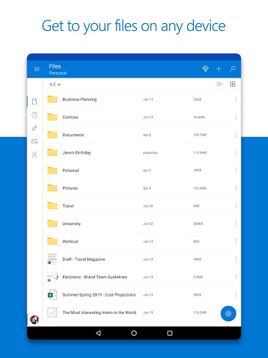 使用 OneDrive 应用程序将 MP4 传输到 iPad/iPhone