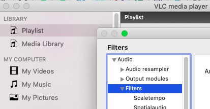 VLC 在 Mac 上旋转视频