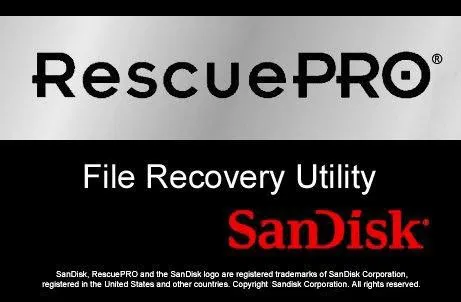 SanDisk RescuePRO可以用于SanDisk SD卡恢复