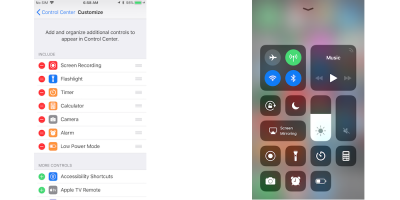使用内置的 iPhone 屏幕录像机保存 Snapchat 视频