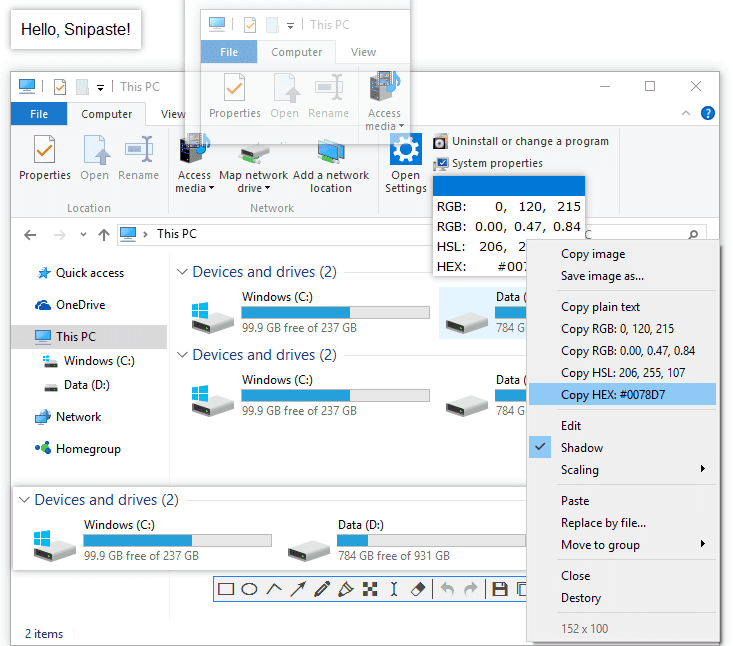 Snipaste评估：兼容性