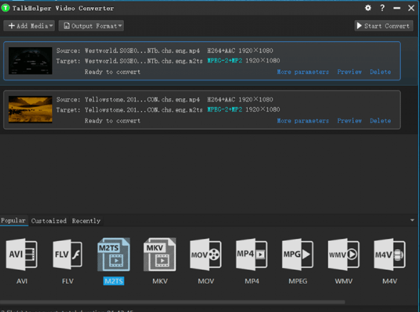 TalkHelper 视频转换器