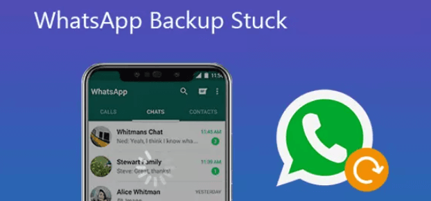 WhatsApp 备份卡在 0%