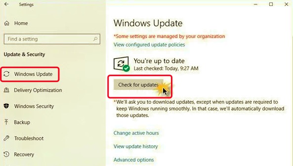 更新 Windows 软件以修复未安装的 iTunes