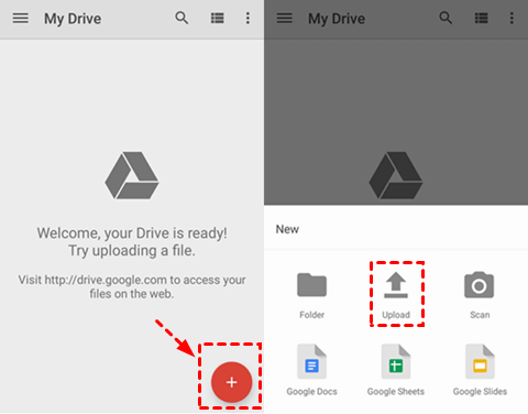 通过 Google Drive 将数据从三星传输到三星