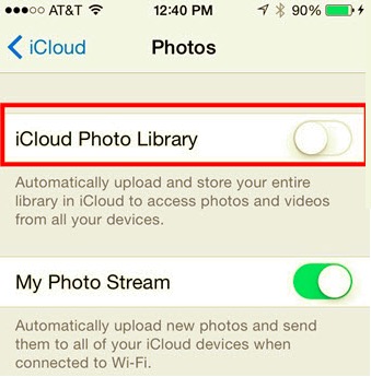 使用 iCloud 照片库将照片从 iPhone 传输到硬盘