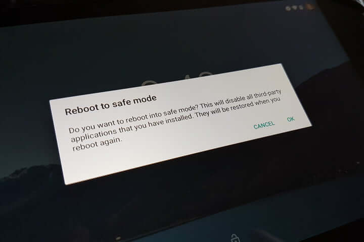 修复Camera Android无法正常工作的安全模式