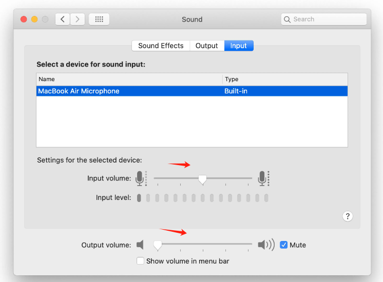 调整 Mac 上的声音输入和输出设置来修复