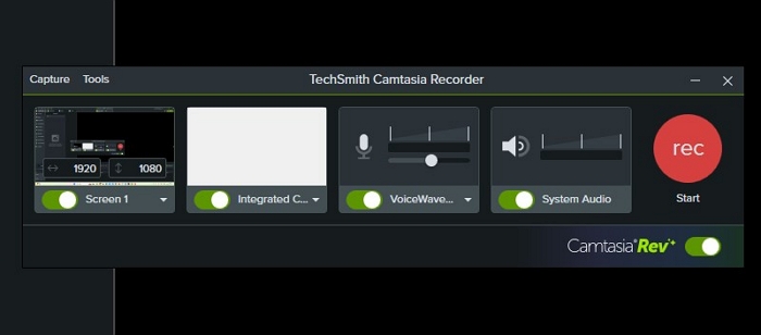 Mac 版 Camtasia 录音机