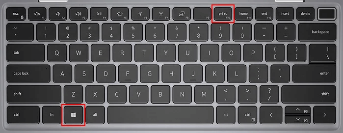戴尔使用键盘按键的屏幕截图