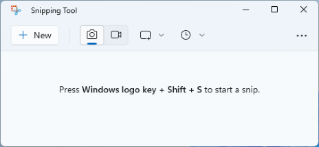 使用截图工具在 Windows 10 上进行屏幕录制