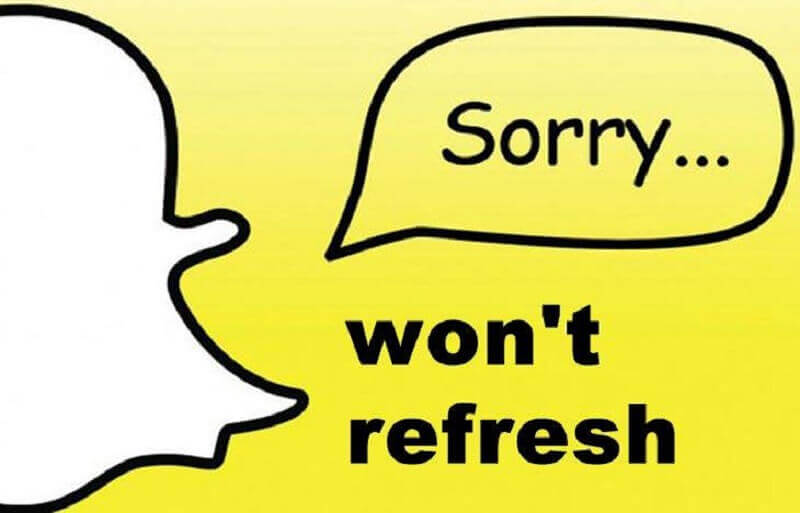 列出Snapchat无法刷新的常见原因
